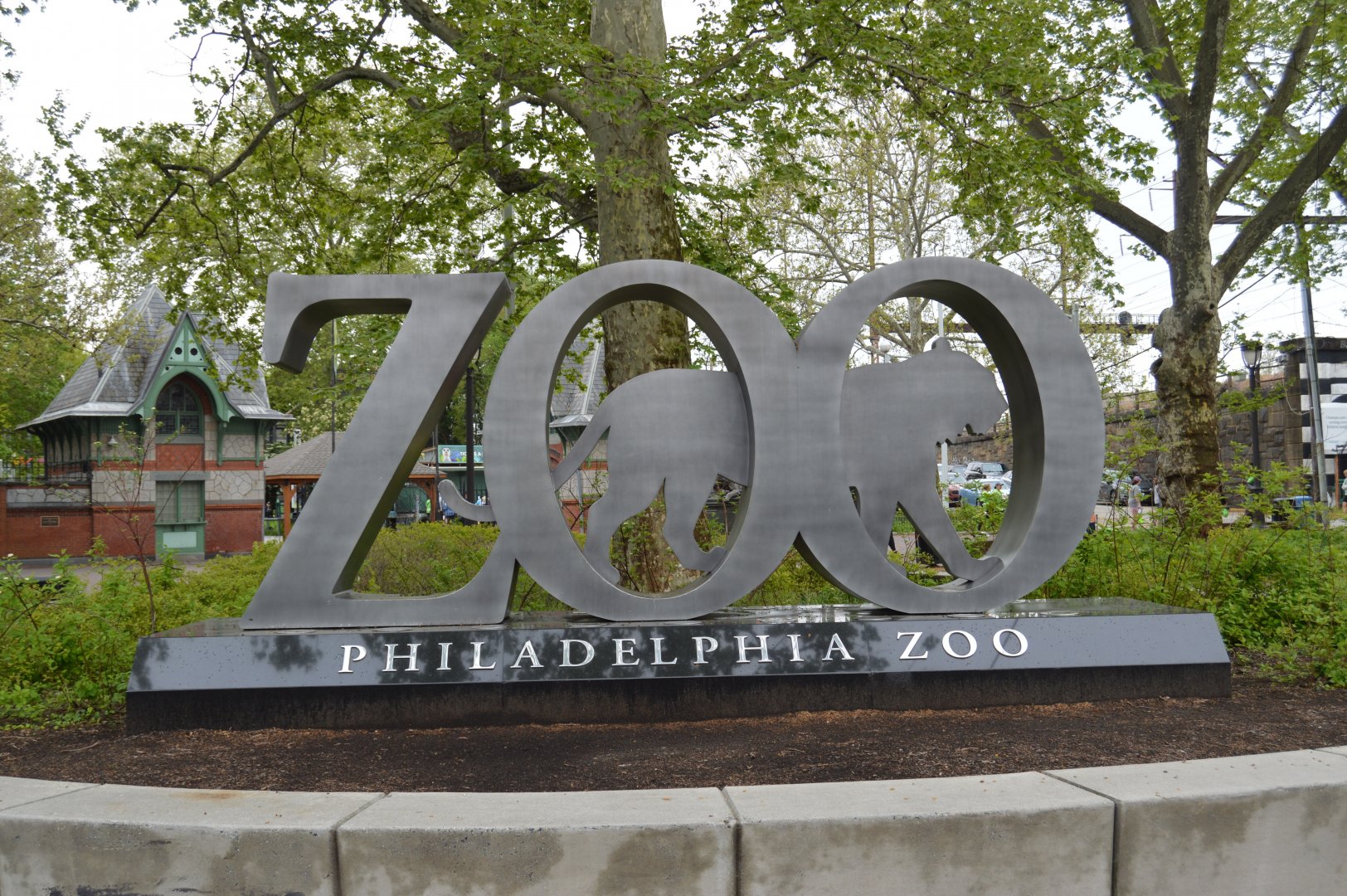 Philadelphia Zoo - Entrance Sign