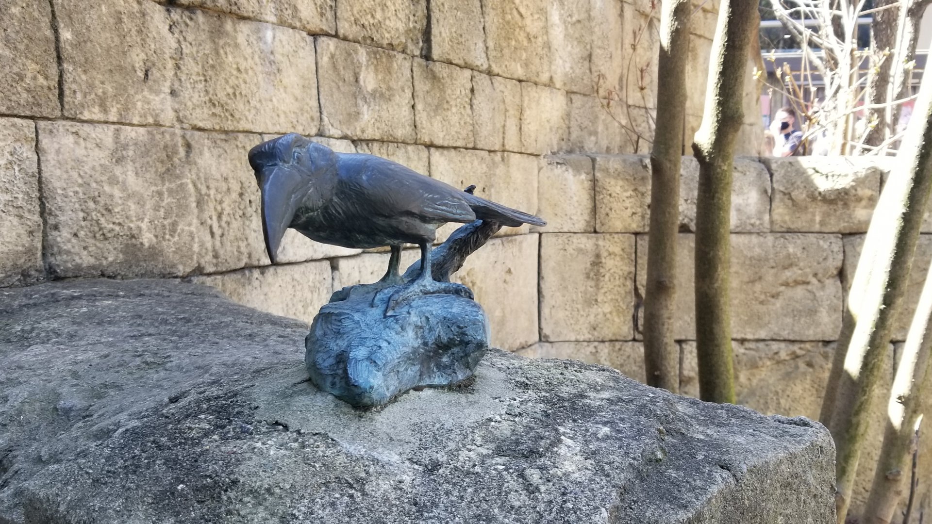 Philly - Big Cat Falls statue #6, bird