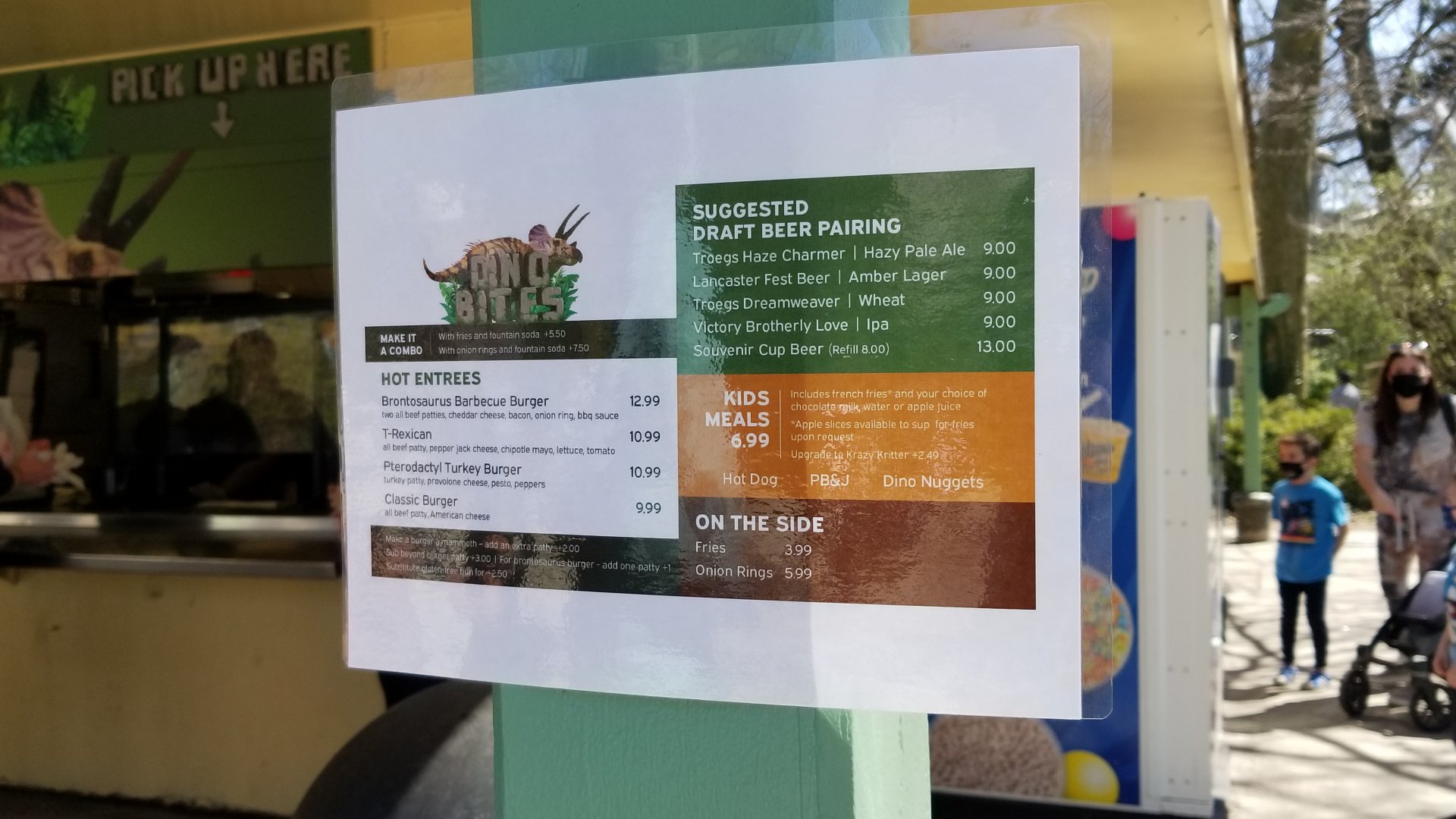 Philly - Dino Bites menu