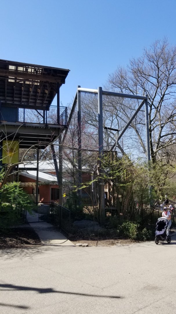 Philly - End of monkey exhibit