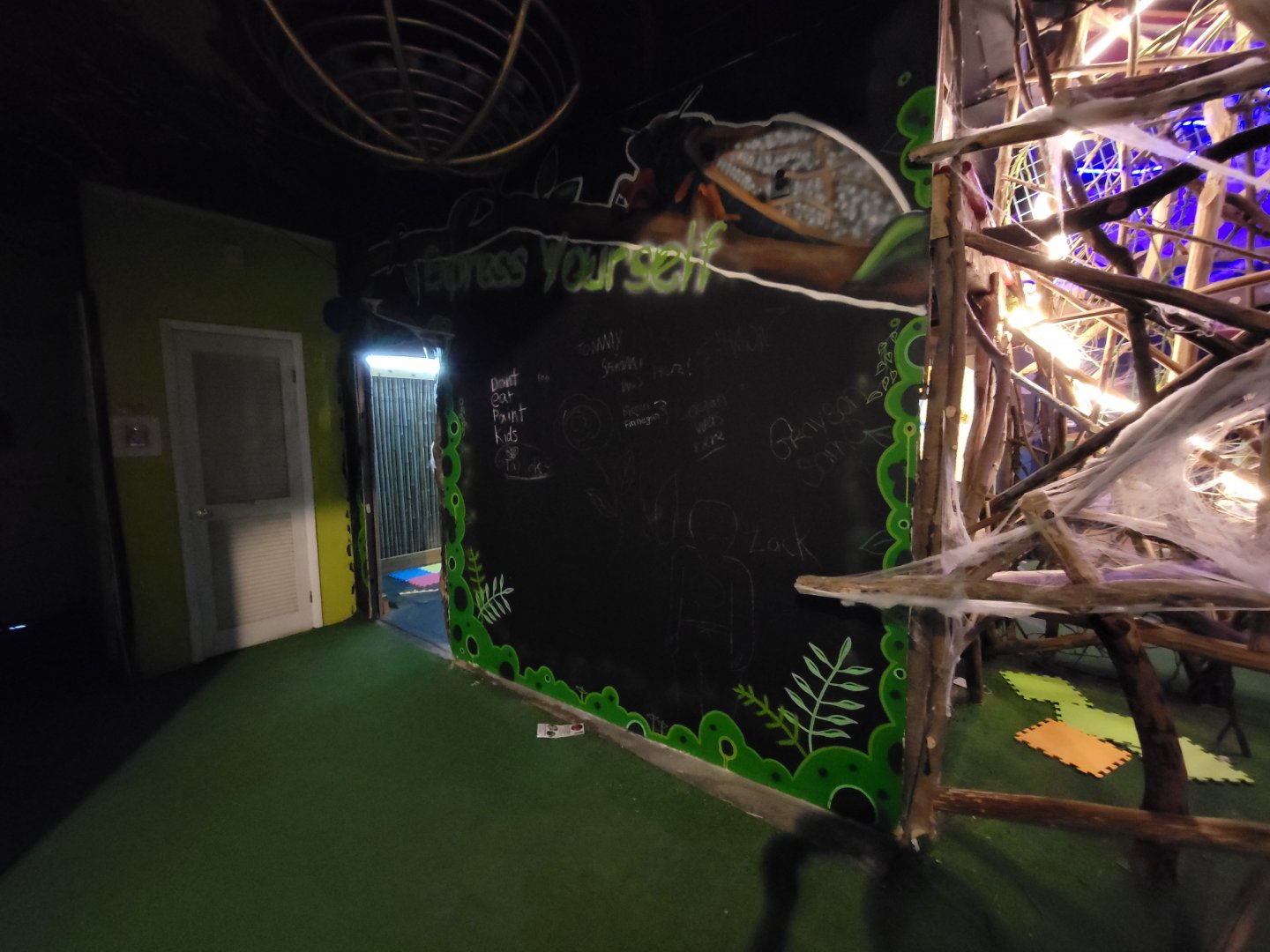 Philly Insectarium - Chalkboard wall