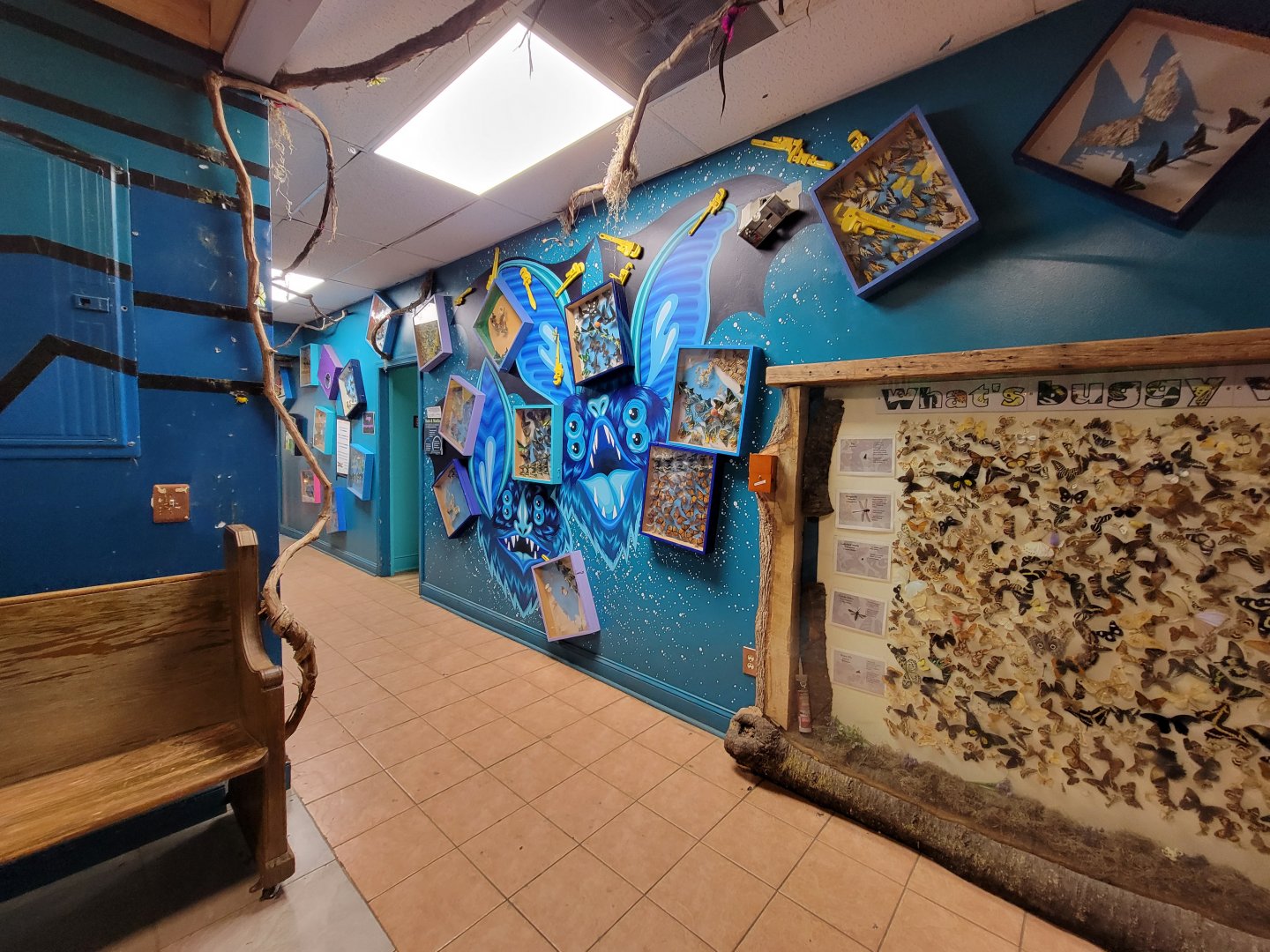 Philly Insectarium - Hallway