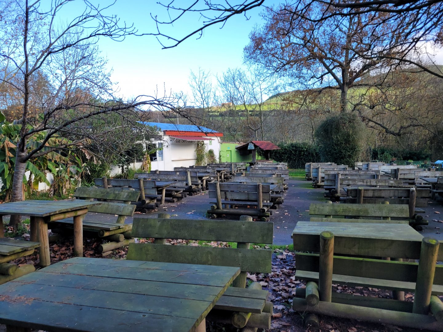 Picnic area and Restaurant "La Serreta" -Zoo de Santillana del Mar (2023)