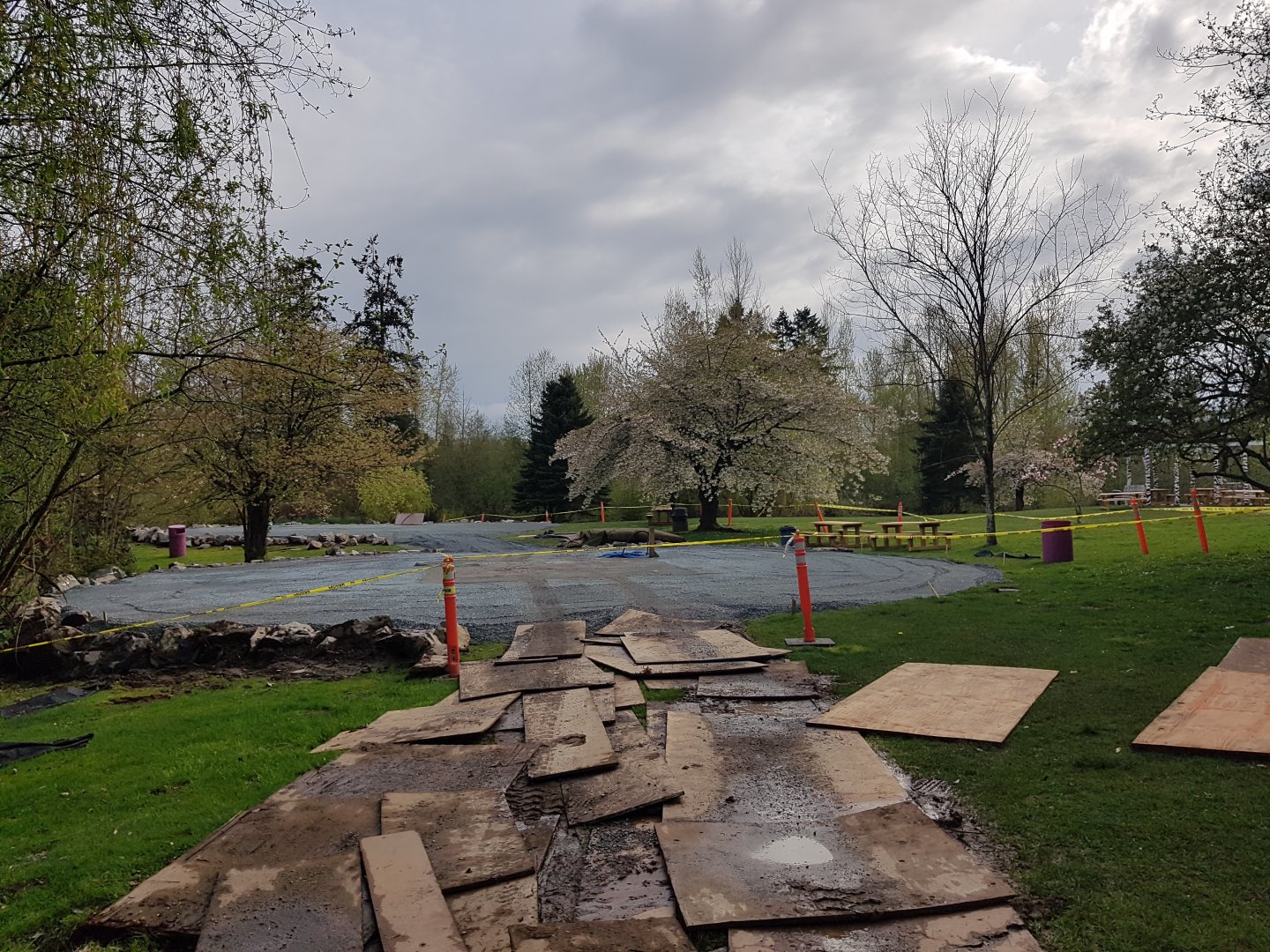 Picnic Area Construction