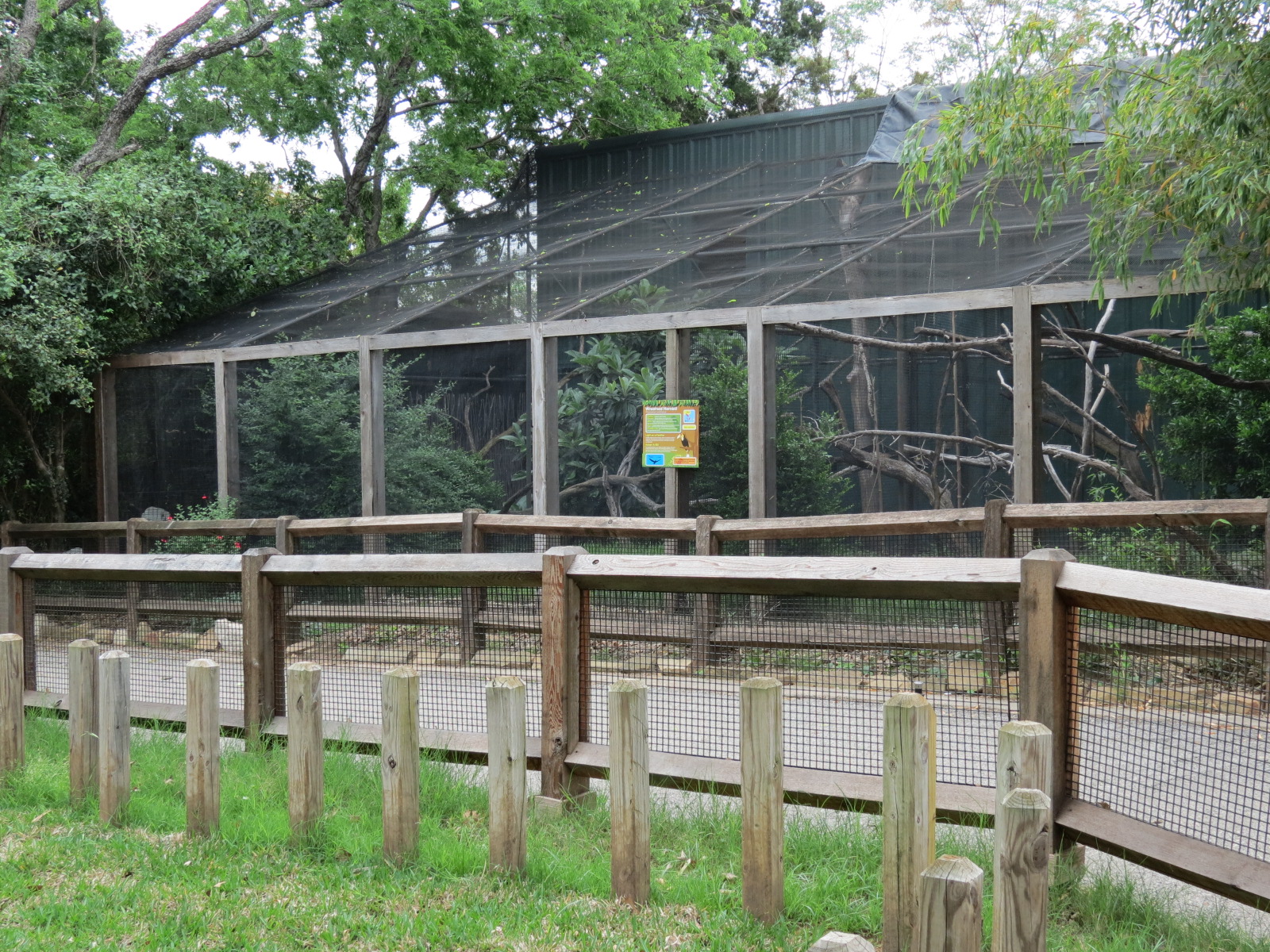 Picnic Ridge - Wreathed Hornbill Exhibit