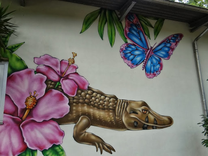 Pictures on the vivarium pavilion