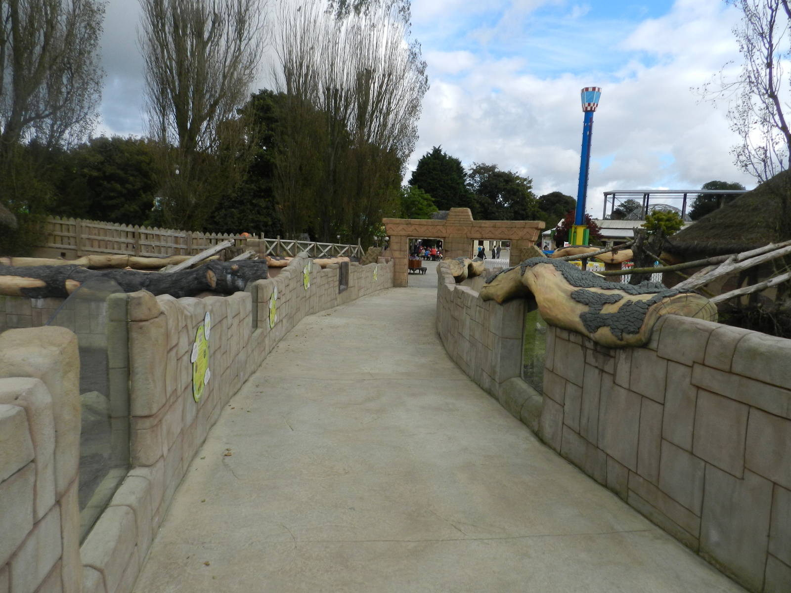 Pig Exhibits at Flamingo Land - 14/10/2012