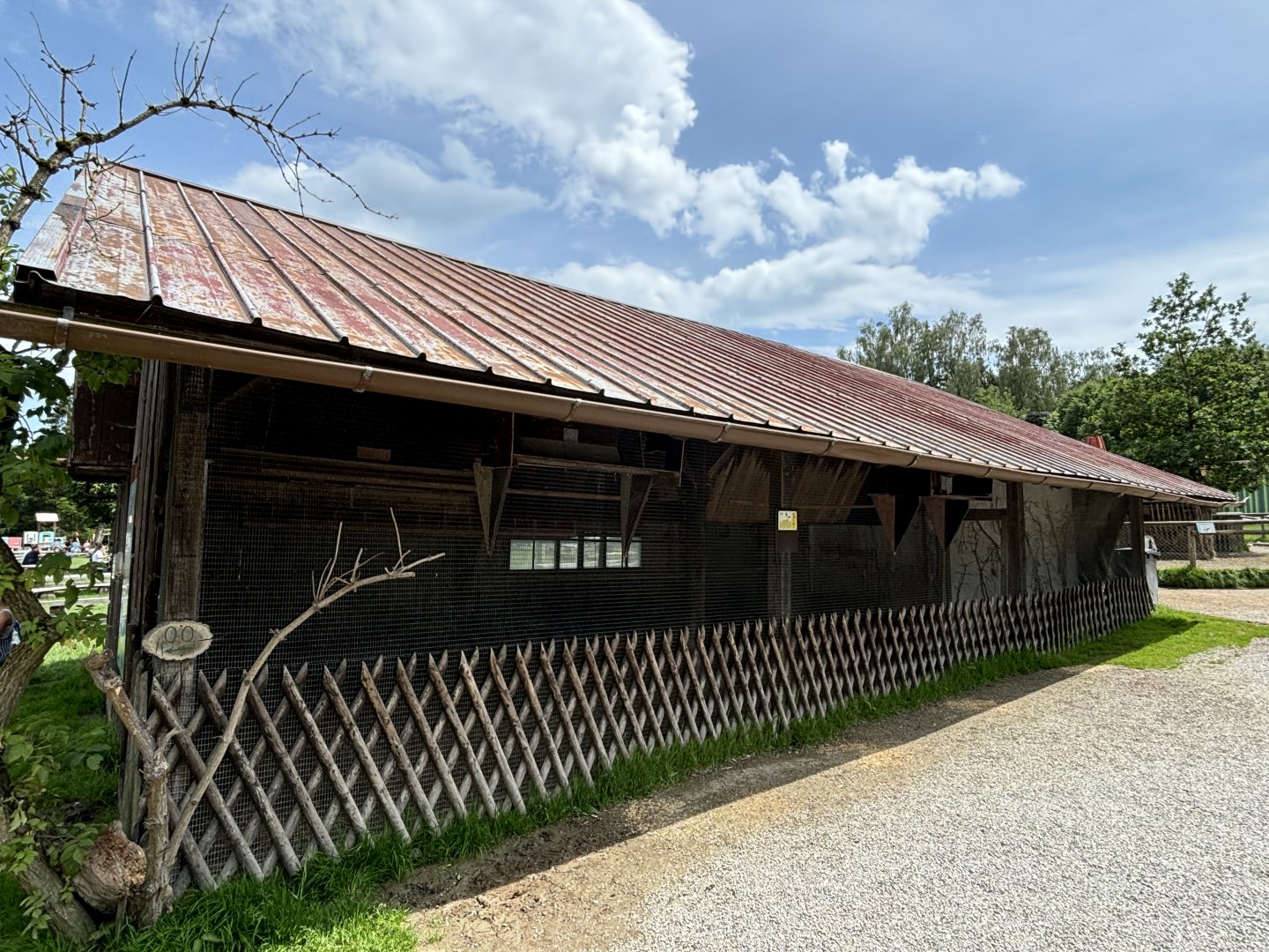 Pigeon Barn in Wildpark Poing
