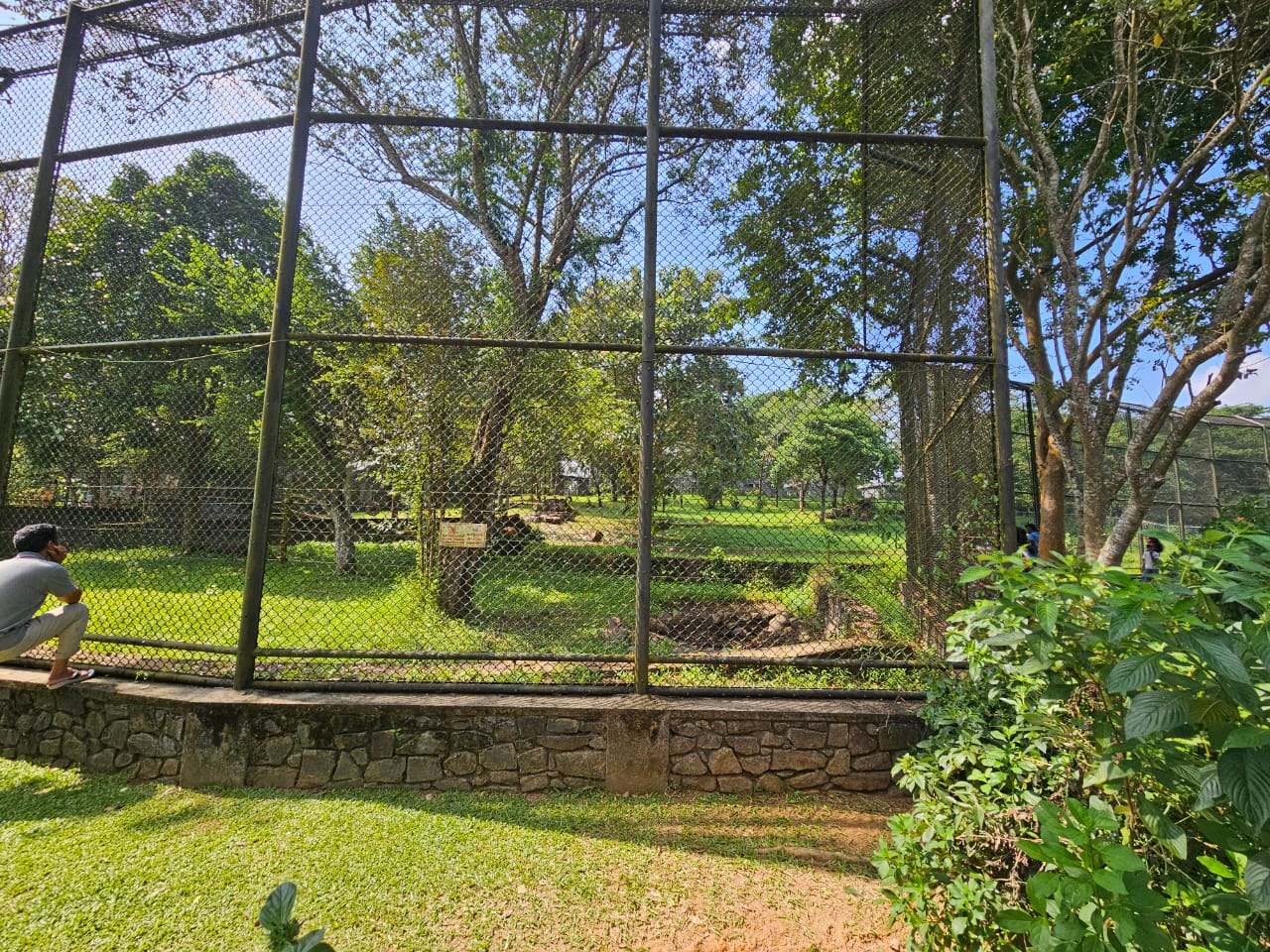 Pinnawala Zoo - Bengal Tiger enclosure