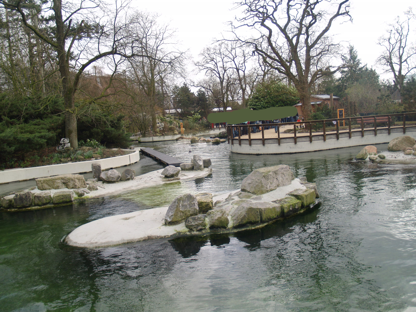 Pinniped exhibit - Housing California sea lions at the time, 2008-03-01