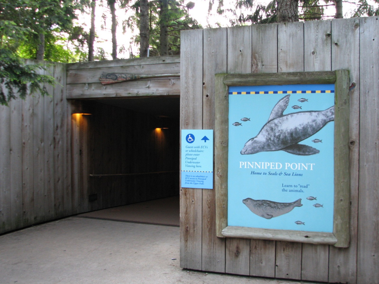 Pinniped Point - Sign