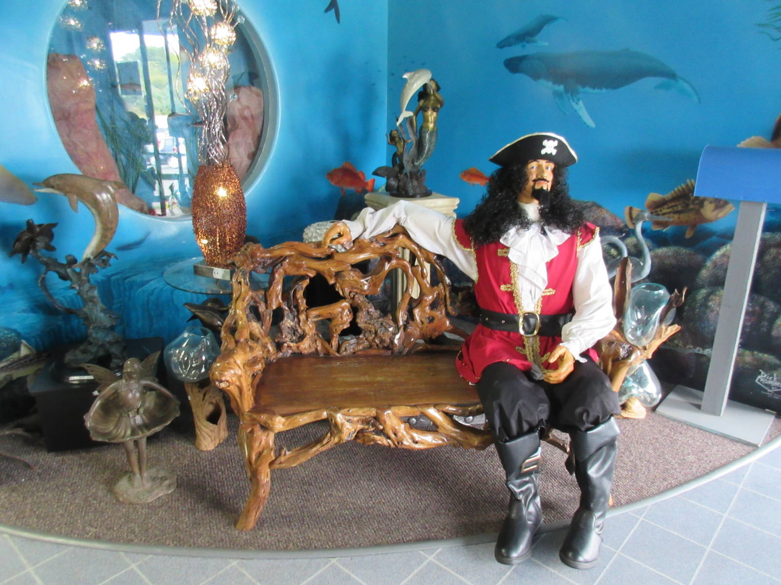 Pirate in Gift Shop