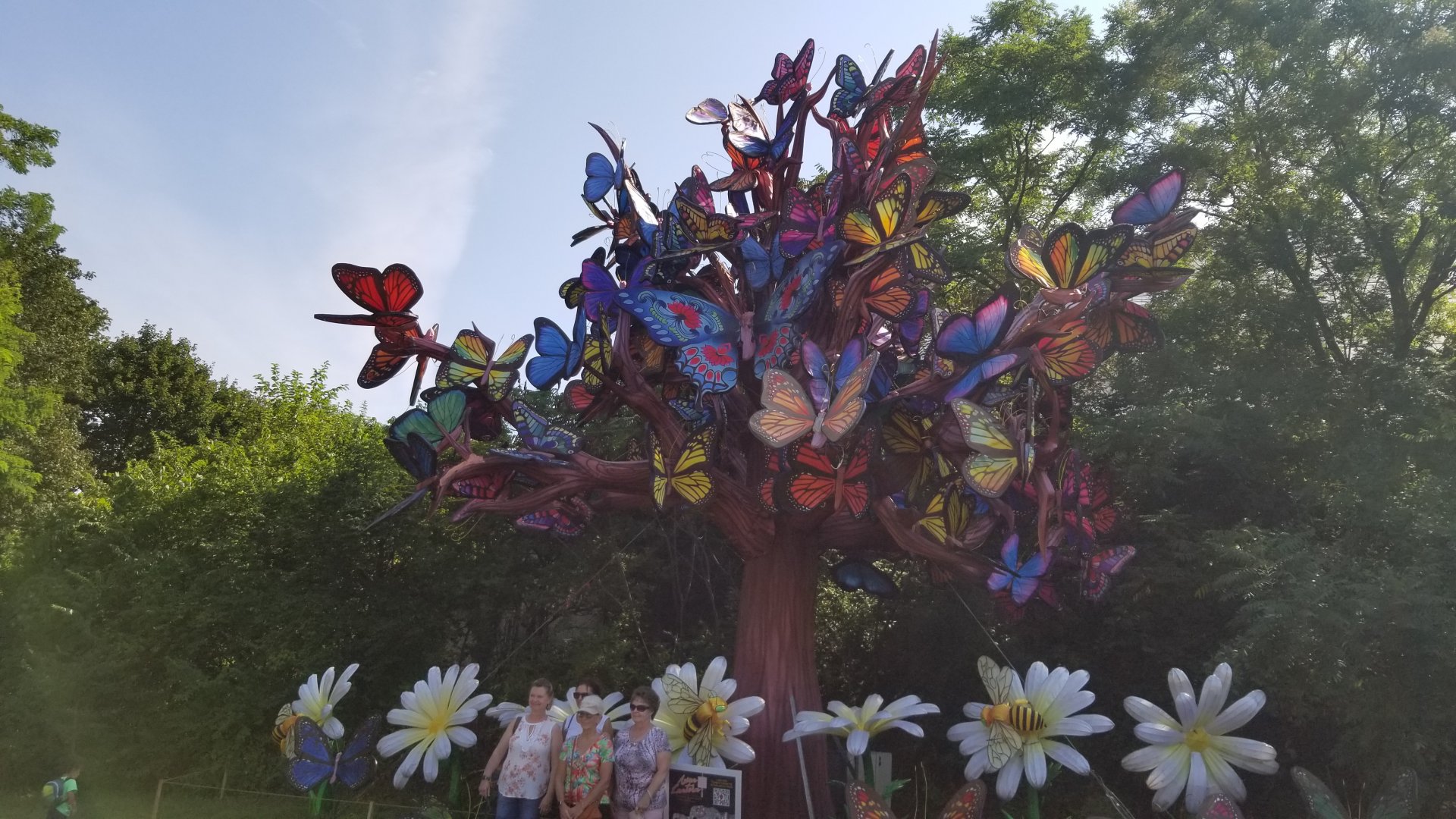 Pittsburgh 8/21 - Giant butterfly tree