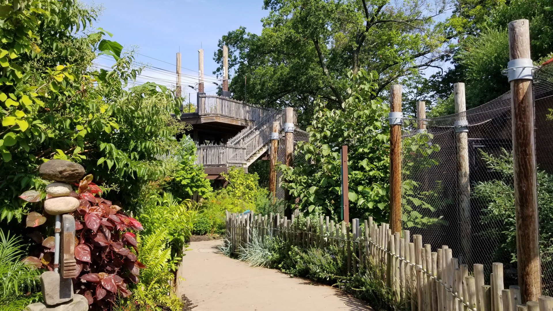 Pittsburgh 8/21 - Start of zipline