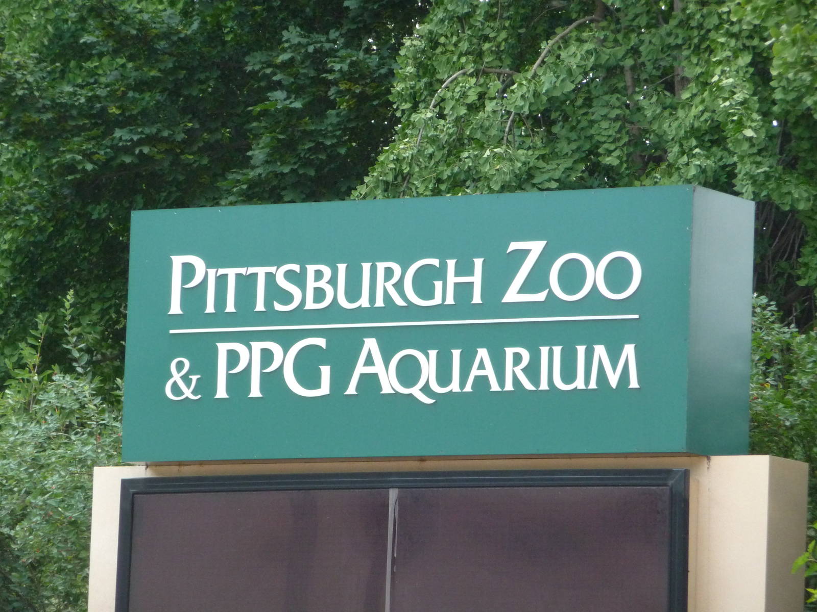 Pittsburgh Zoo - Entrance Sign