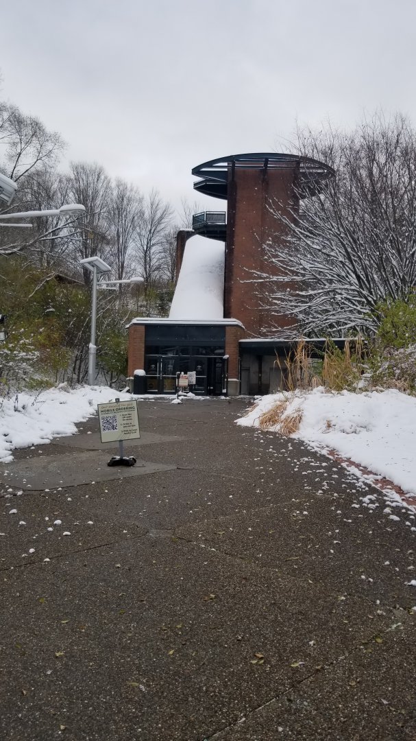 Pittsburgh Zoo - Escalator/elevator you must take to get from parking/tickets to the zoo