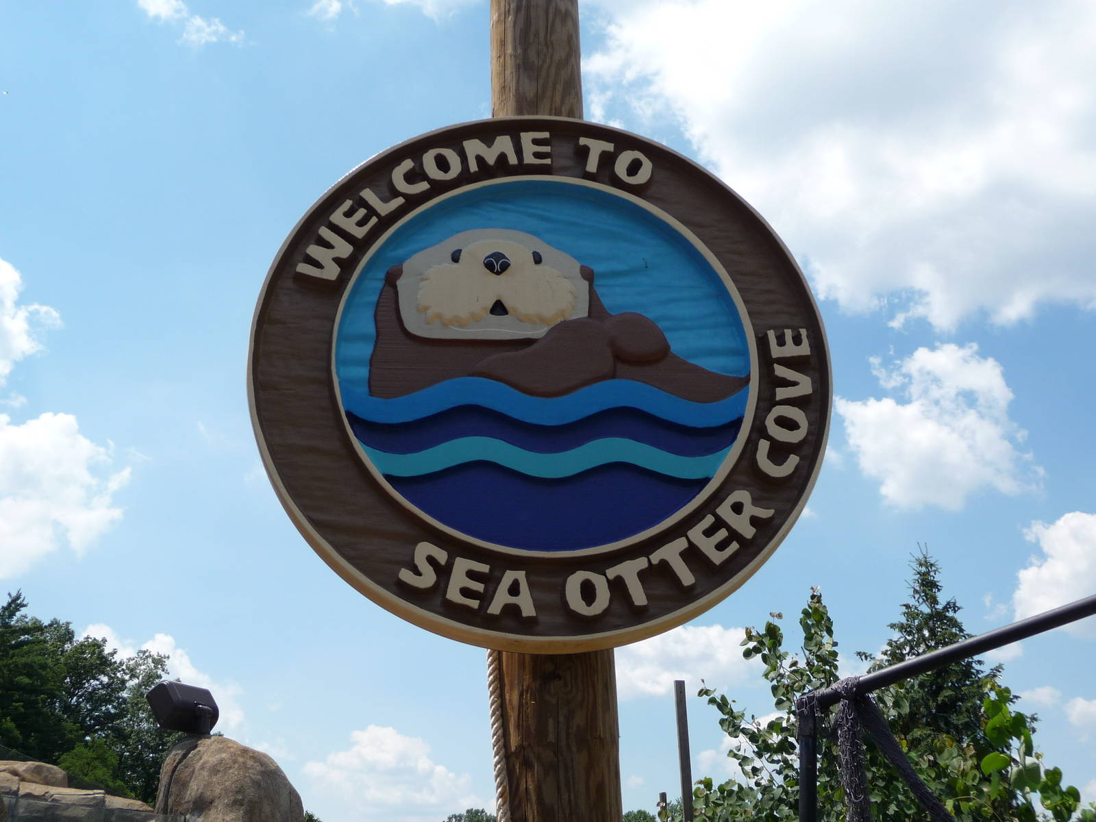 Pittsburgh Zoo - Sea Otter Sign