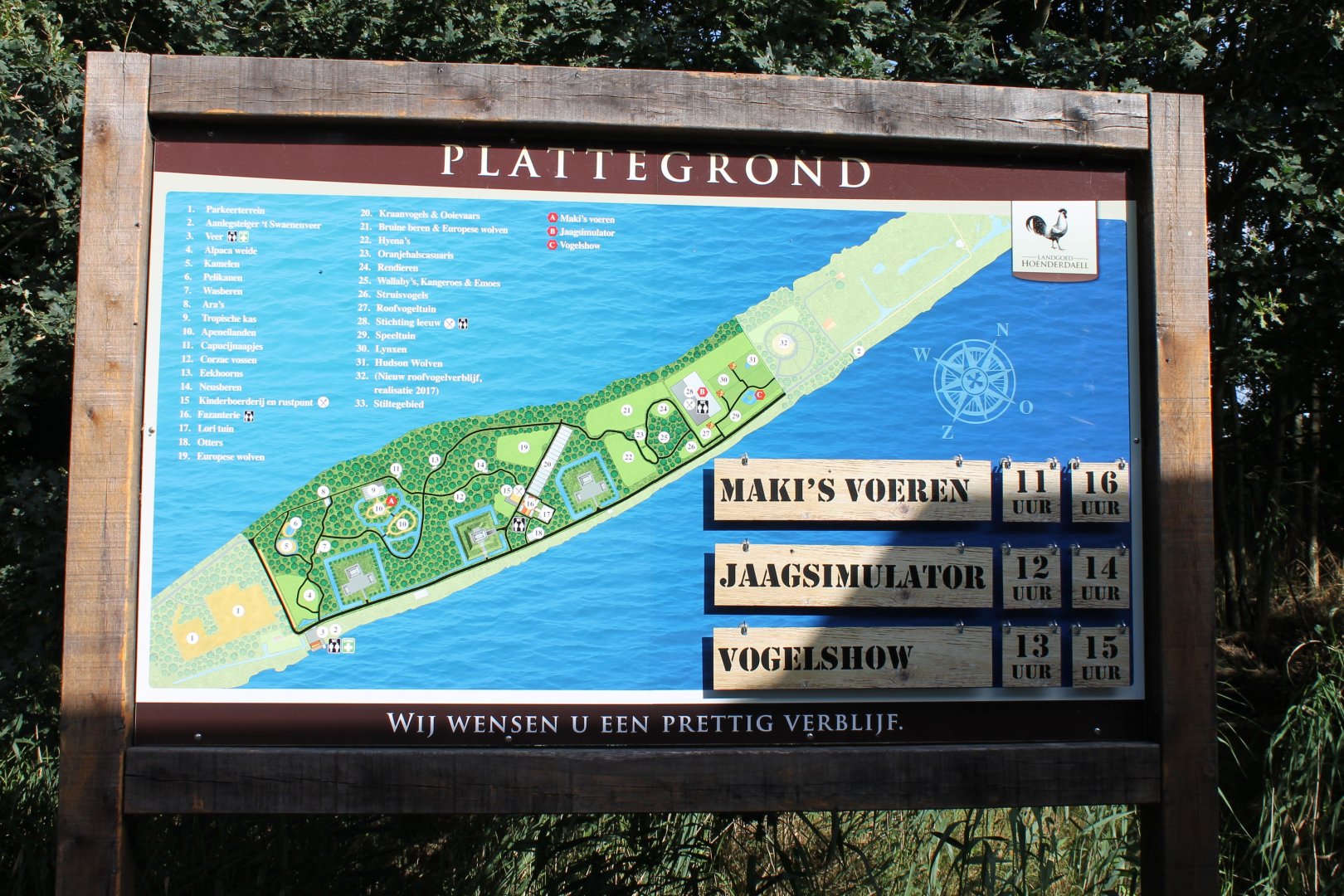 Plan and Feeding-times