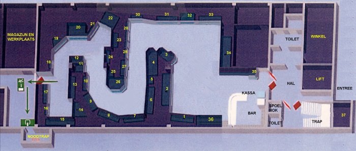 Plan Aqua-zoo Leerdam
