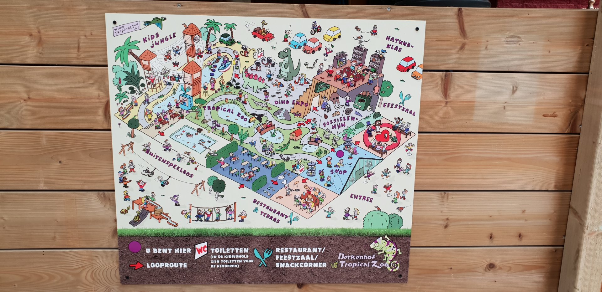 Plan Berkenhof's Tropical Zoo - 2019