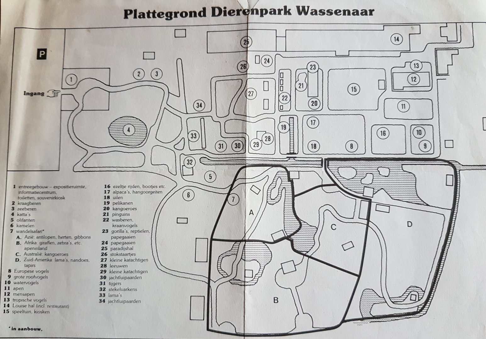 Plan Dierenpark Wassenaar