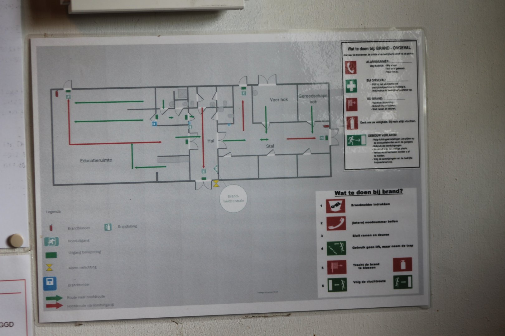 Plan Education-building - Stables