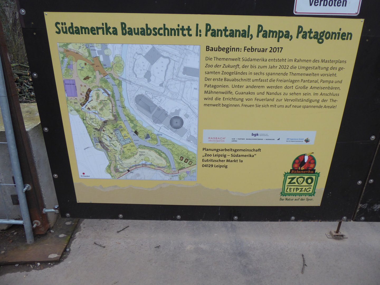 Plan for new Pantanal/Pampas/Patagonia section of zoo 280118