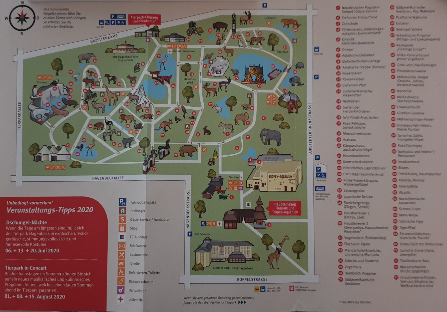 Plan Hagenbeck's Tierpark 2019
