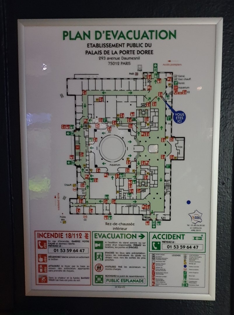 Plan of the Aquarium