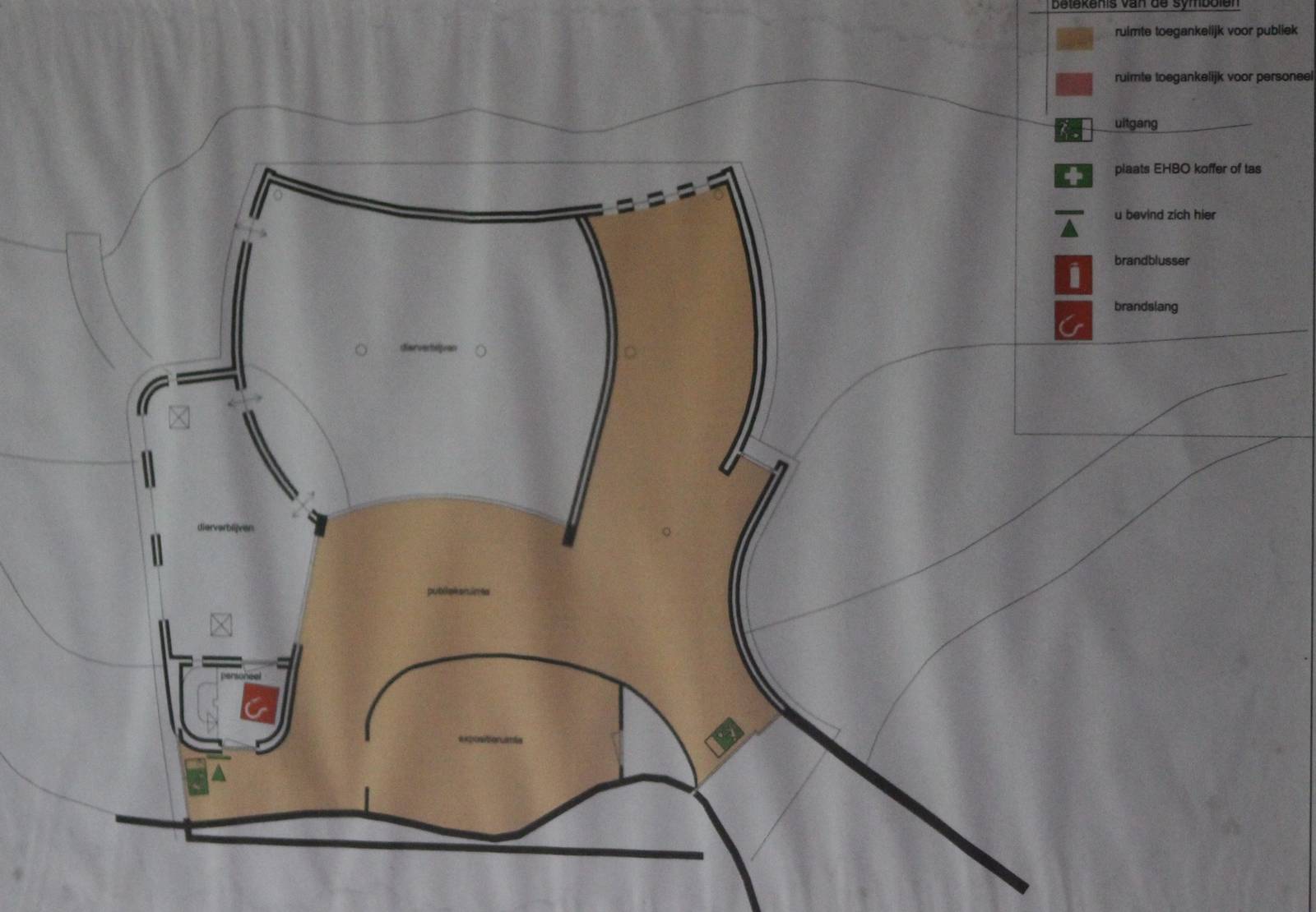 Plan of the Bonobo-house