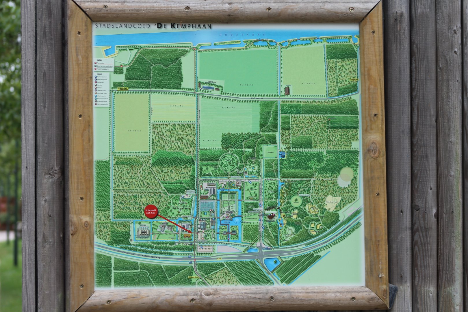 Plan of the larger area