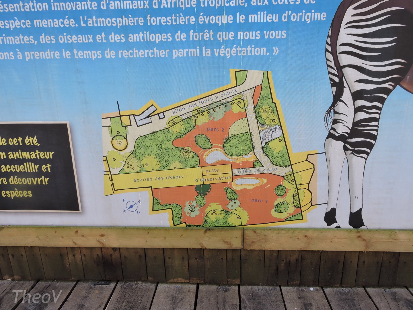 Plan of the Sanctuaire des okapis [2015]