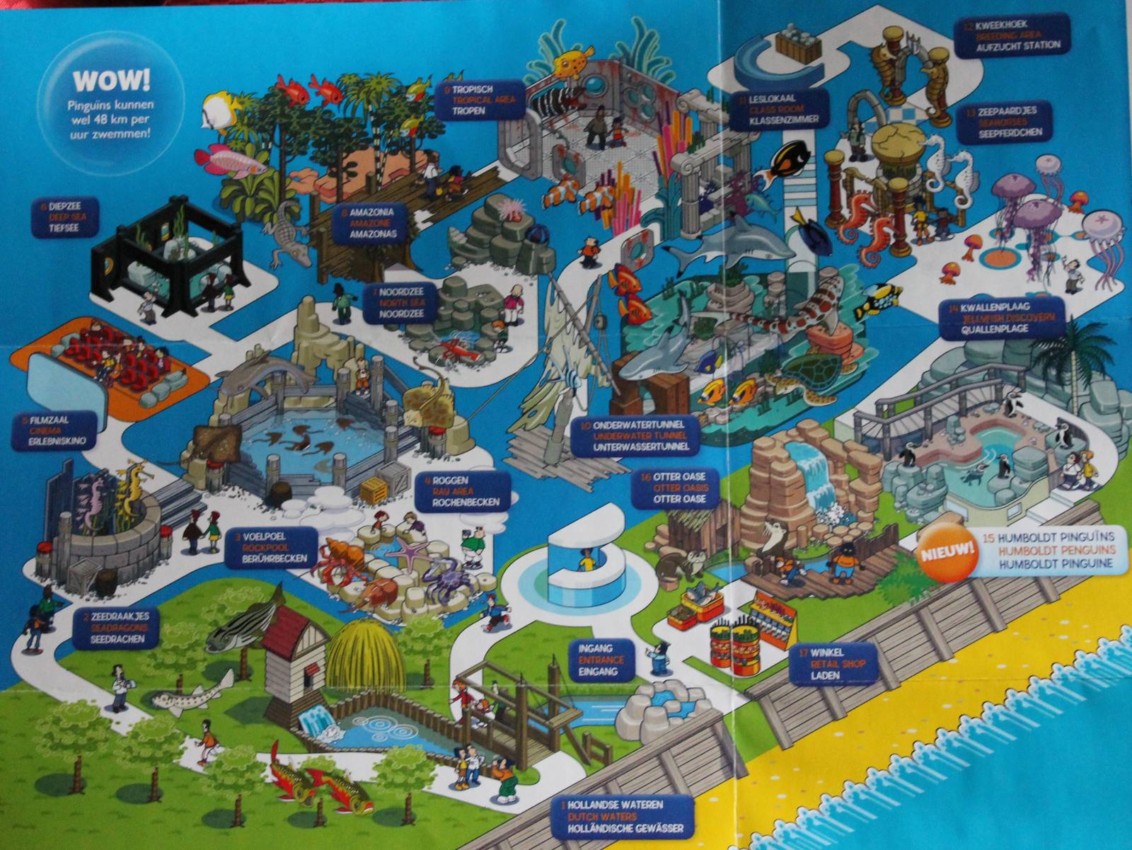 Plan SEA LIFE Scheveningen