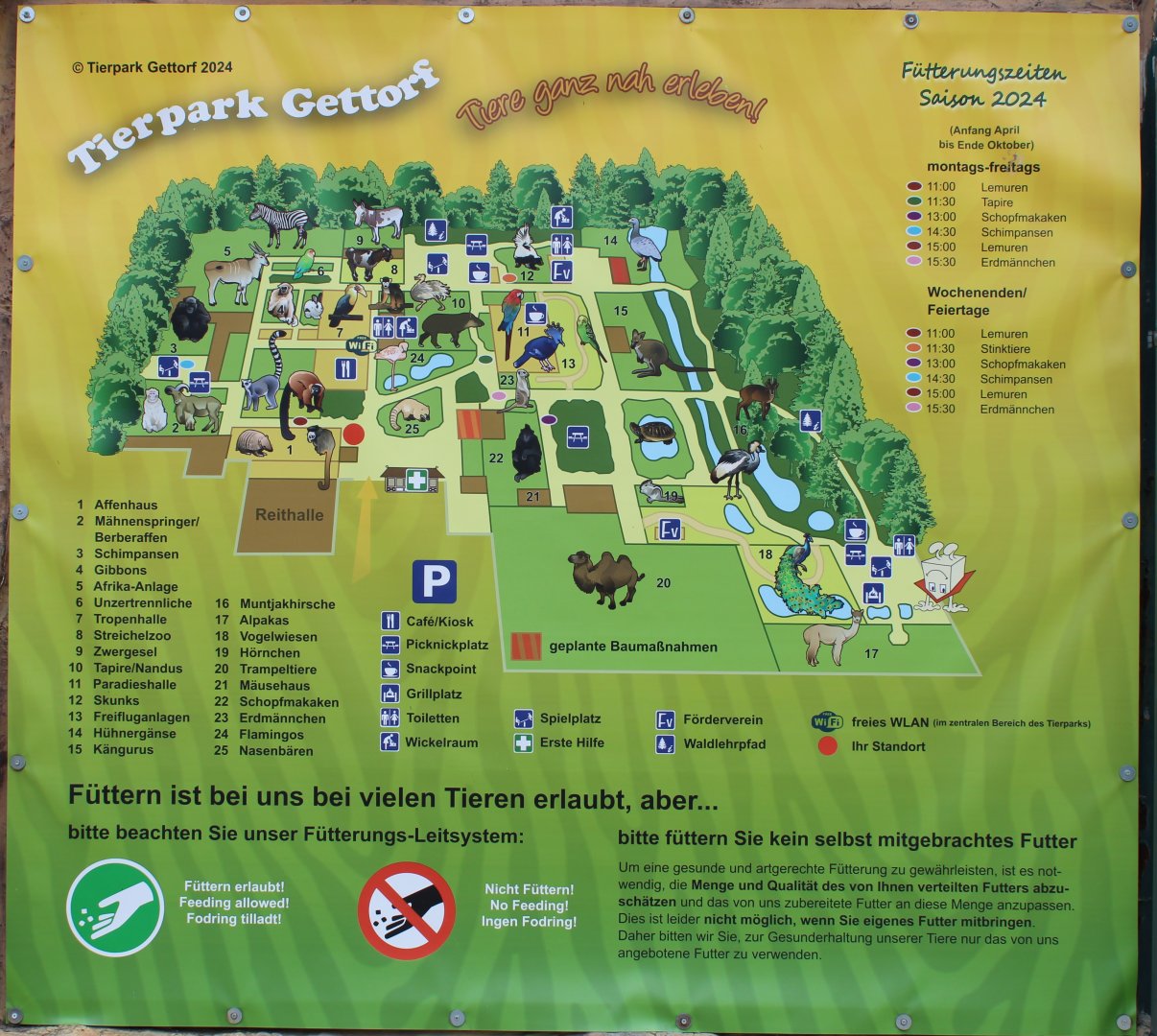 Plan Tierpark Gettorf 2024