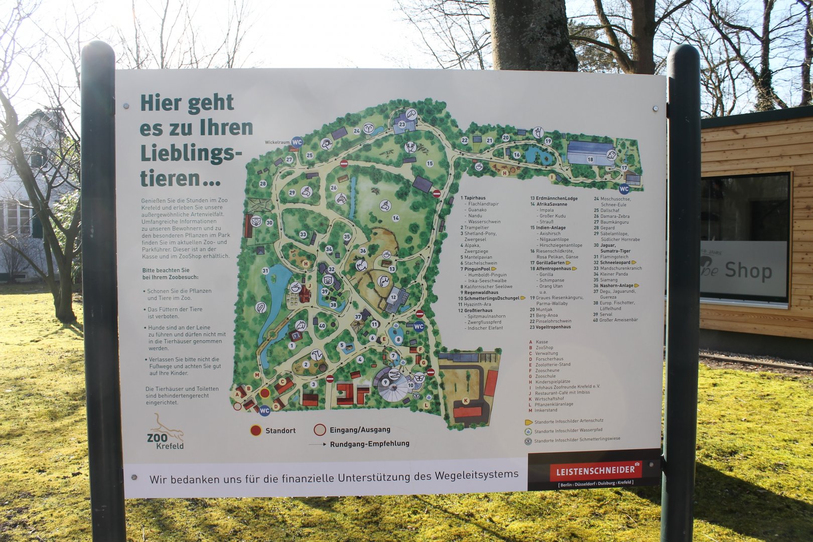 Plan Zoo Krefeld 2018