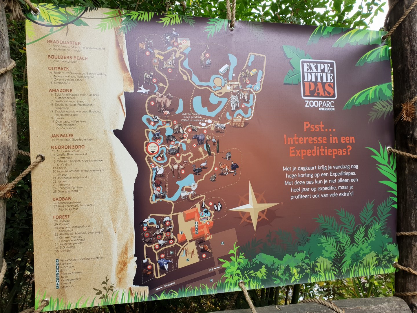 Plan Zooparc Overloon 2018