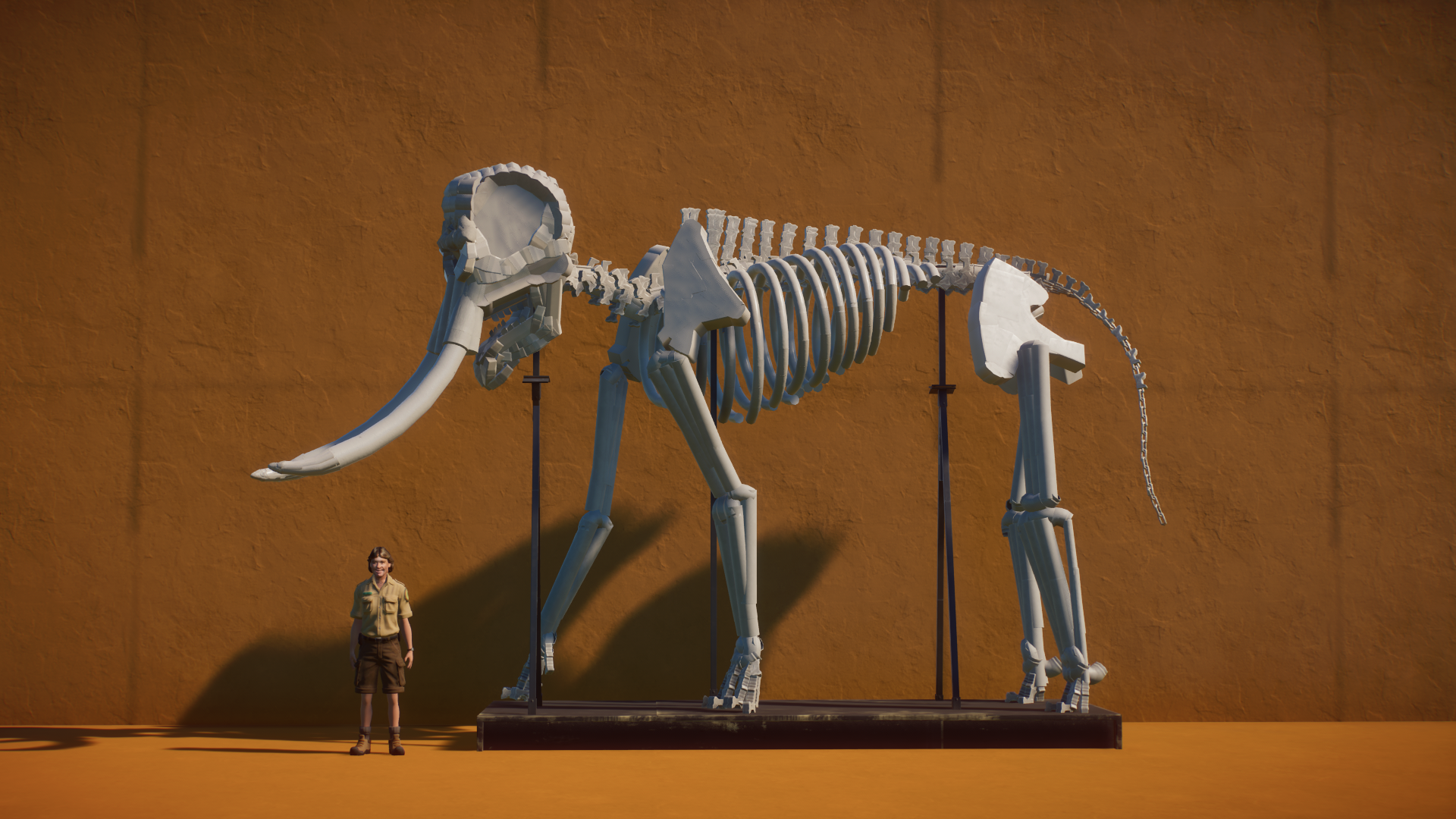 Planet Zoo African Straight Tusked Elephant Skeleton