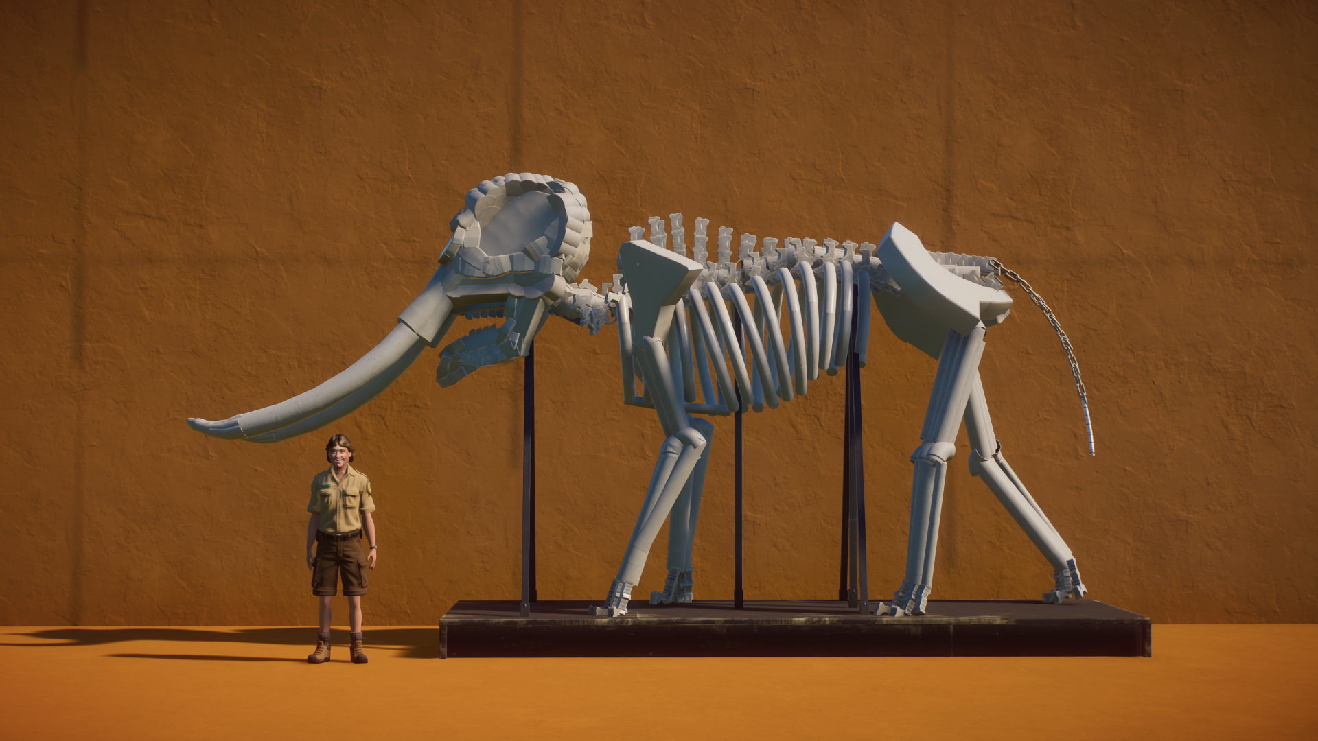 Planet Zoo American Mastodon Skeleton