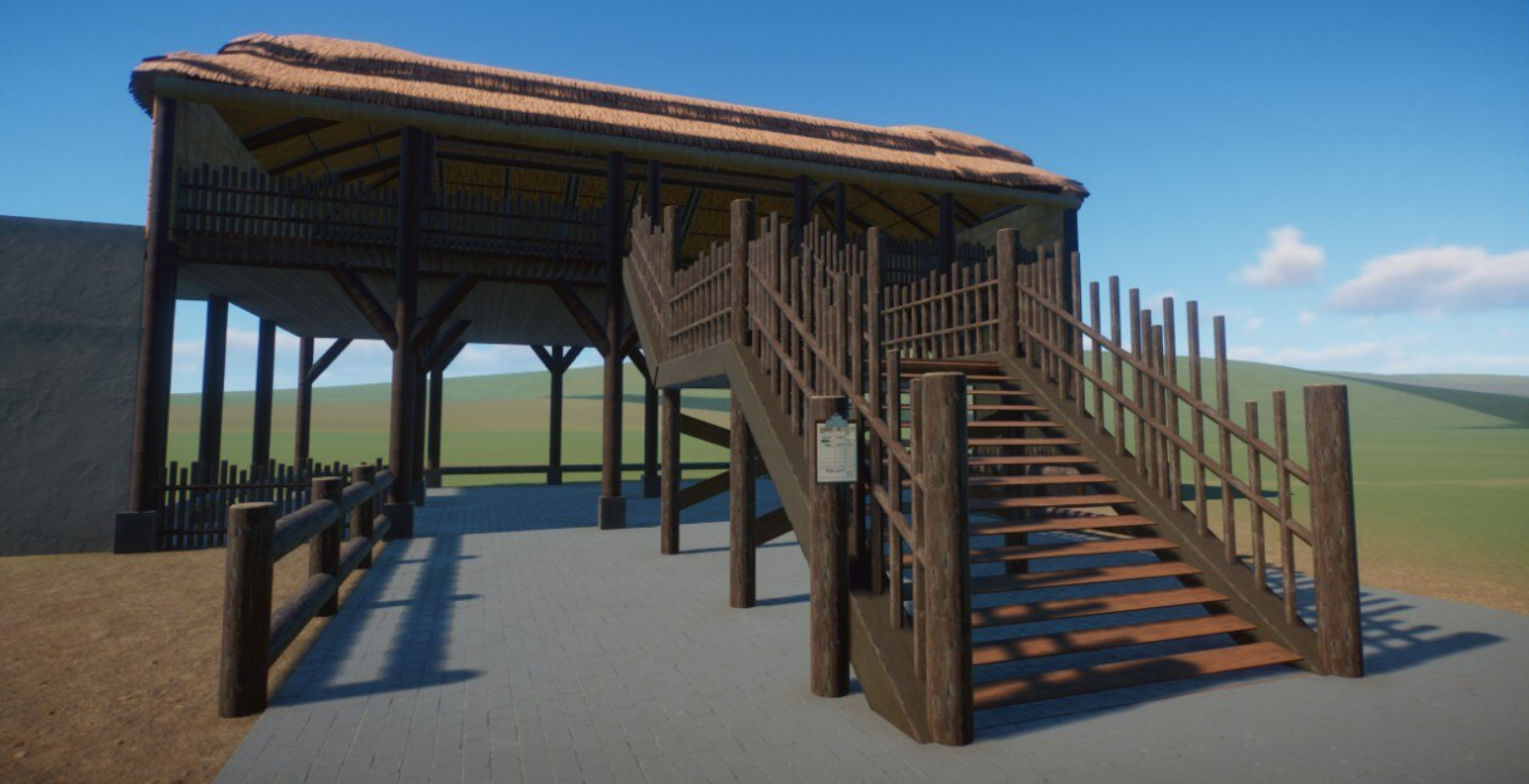 Planet Zoo - Lion Lookout