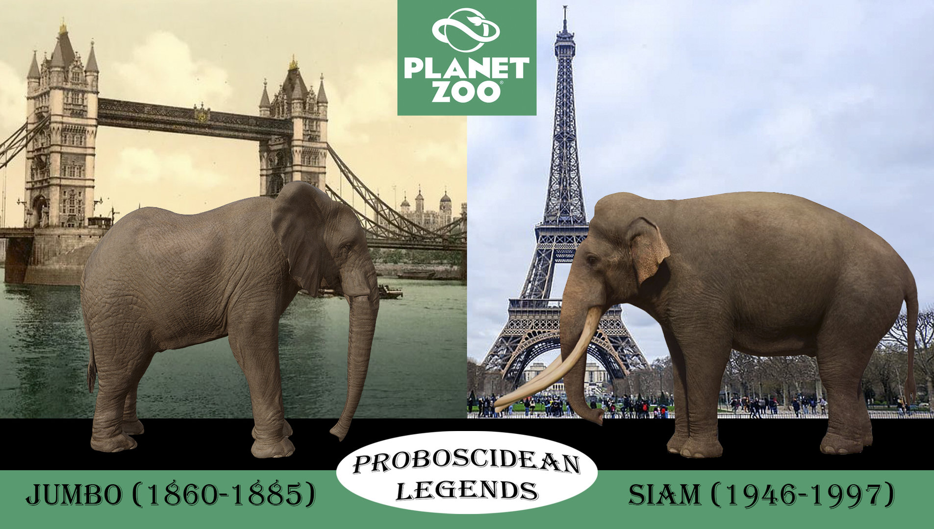 Planet Zoo Mod Idea - Proboscidean Legends