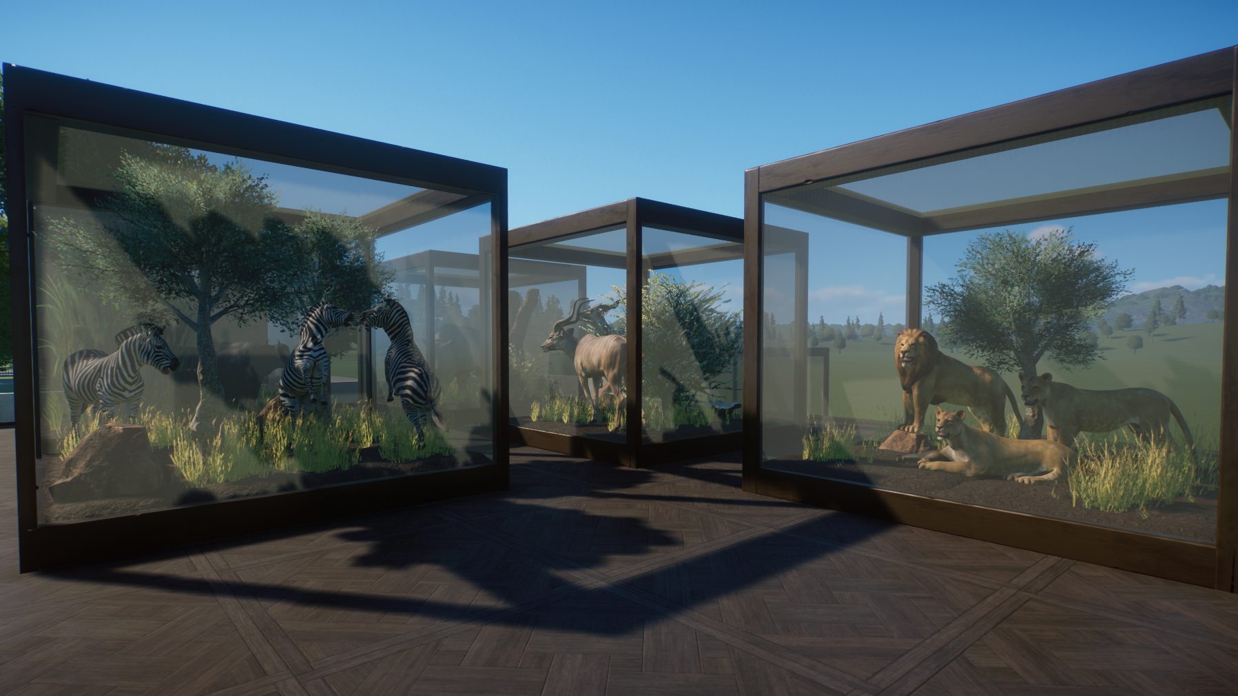 Planet Zoo - Museum Habitat Groups