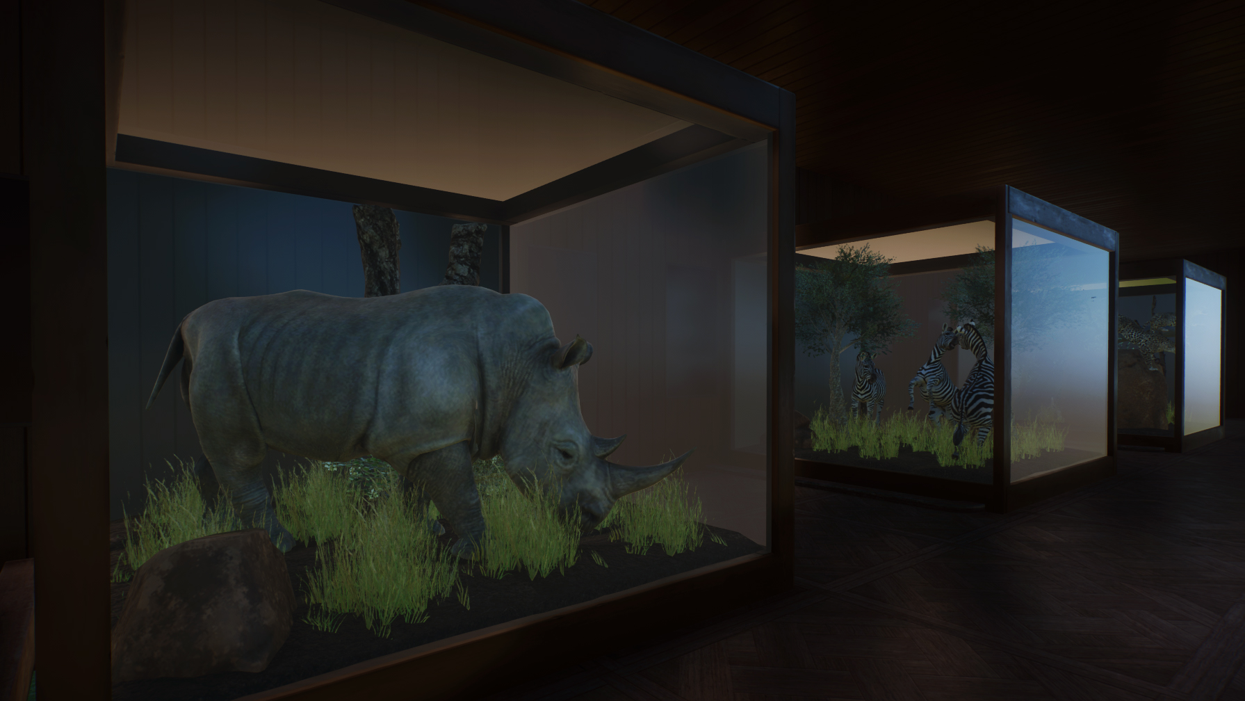 Planet Zoo - Museum Habitat Groups