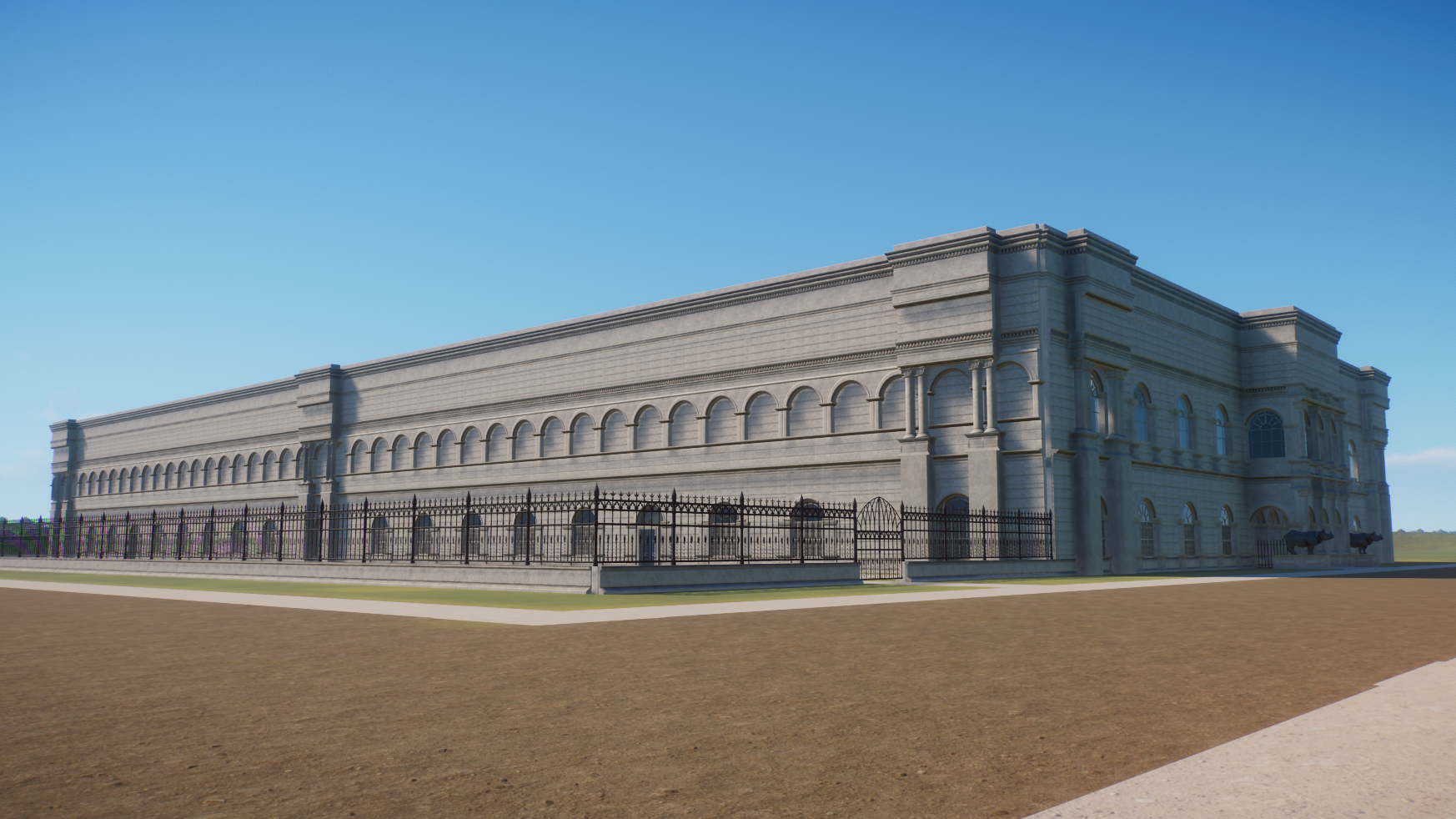 Planet Zoo - Museum Under Construction