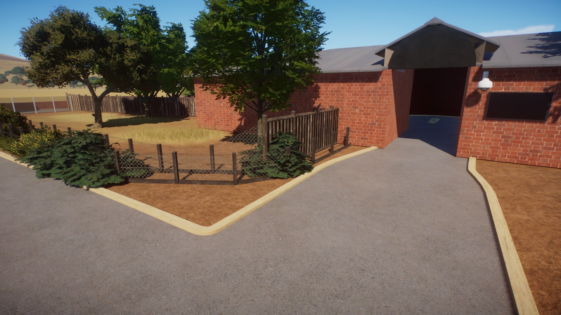 Planet Zoo: The Cotton Terraces, Okapi Exhibit