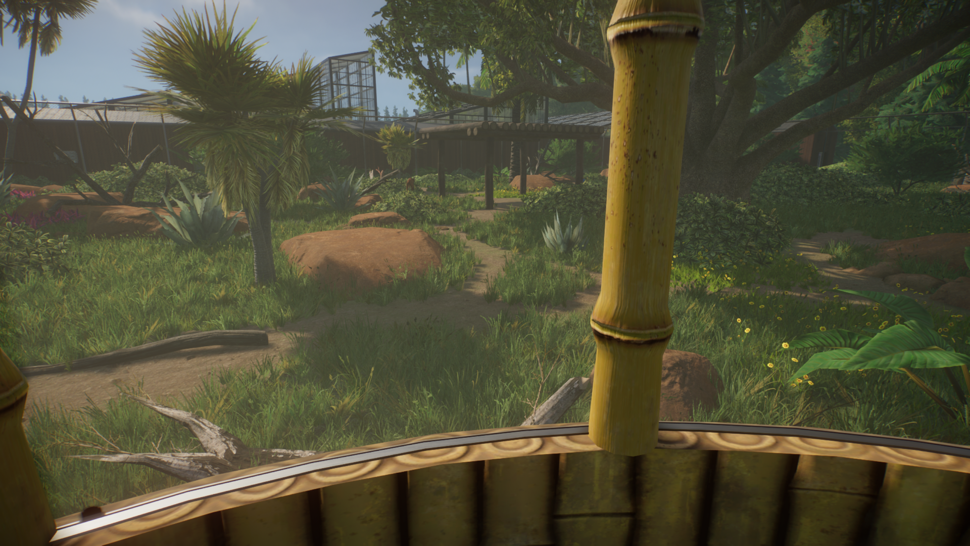 Planet Zoo - View Into Maned Wolf Habitat