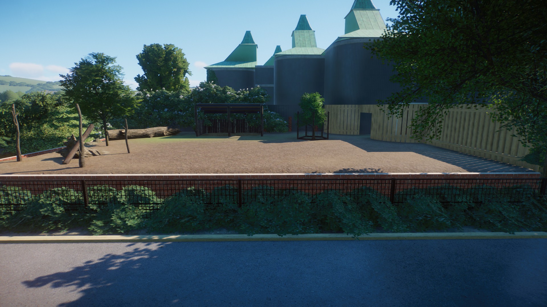 Planet Zoo: ZSL London Zoo: Bearded Pig / Red River Hog Exhibit