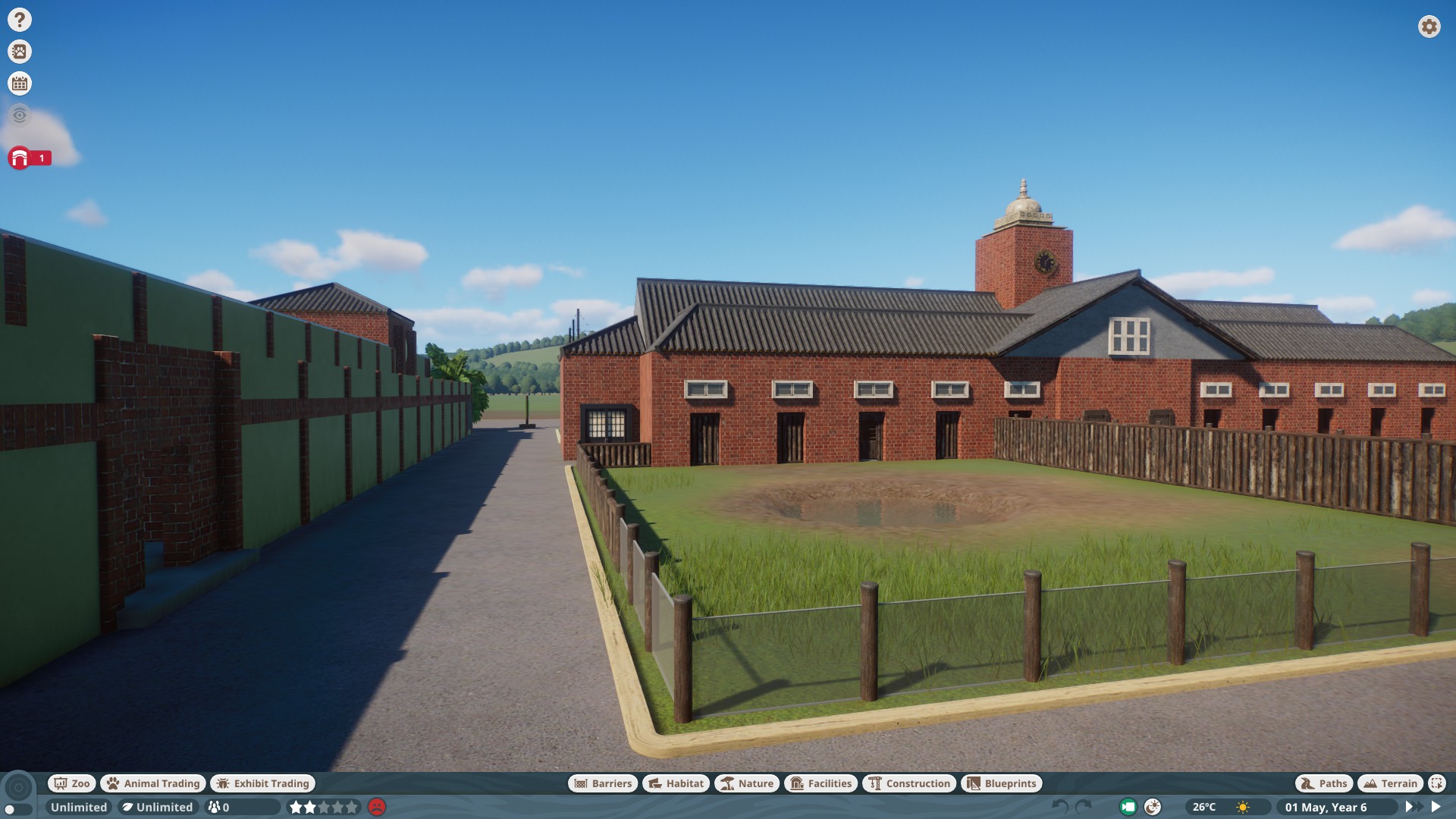 Planet Zoo: ZSL London Zoo: Stork & Ostrich House & Giant Tortoise Exhibit (unfinished)