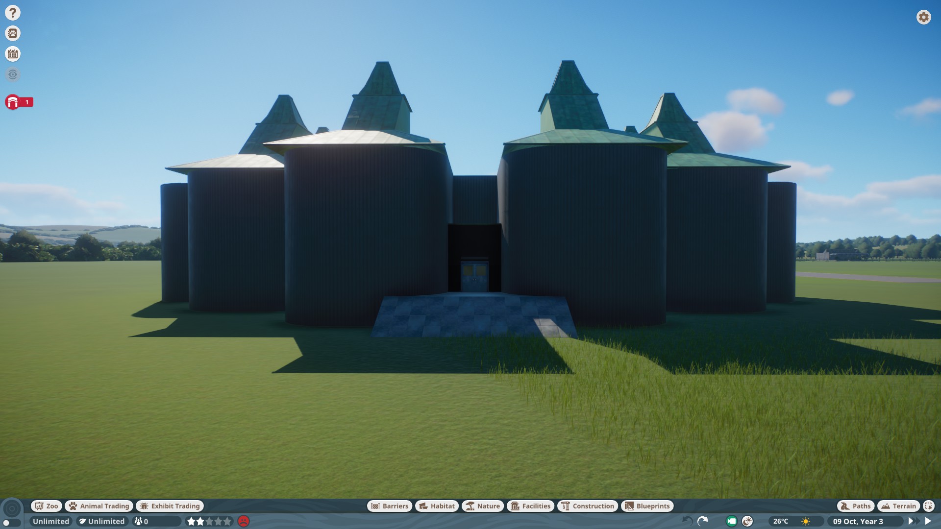 Planet Zoo: ZSL London Zoo: The Casson Pavilion exterior