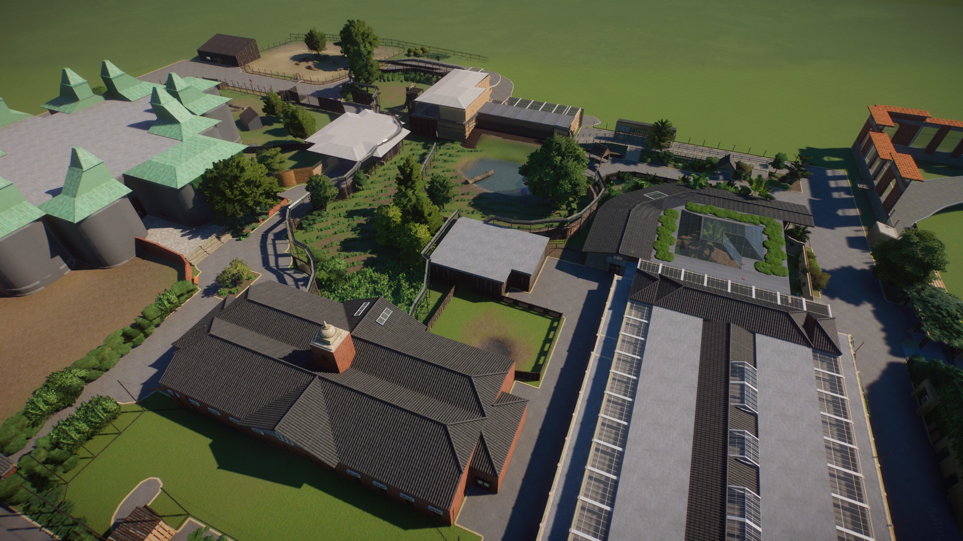 Planet Zoo: ZSL London Zoo: view of zoo so far