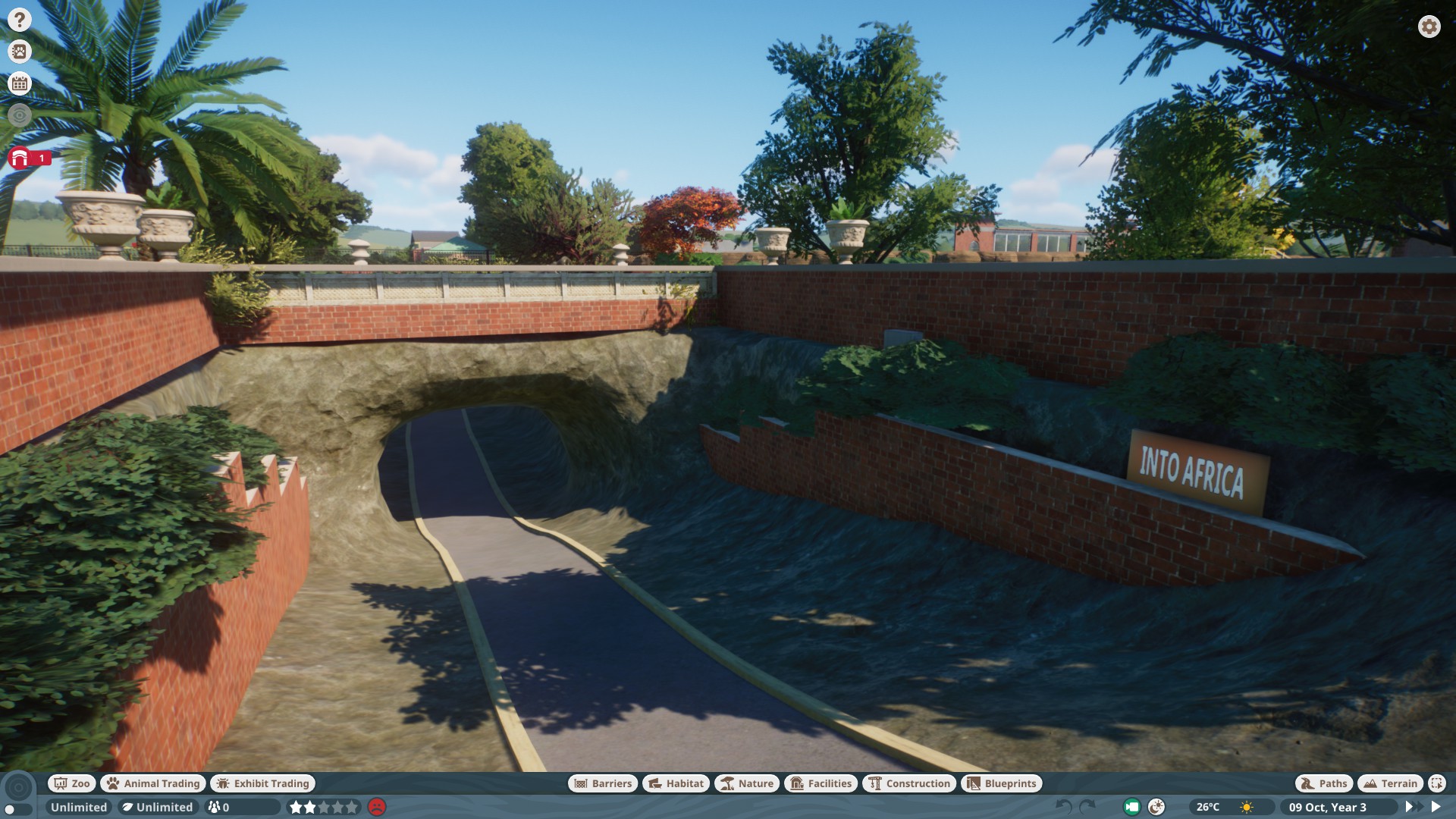 Planet Zoo: ZSL London Zoo: West Tunnel